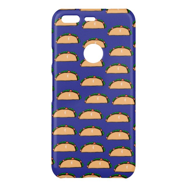 Tacos Pattern Uncommon Google Pixel Case (Back)