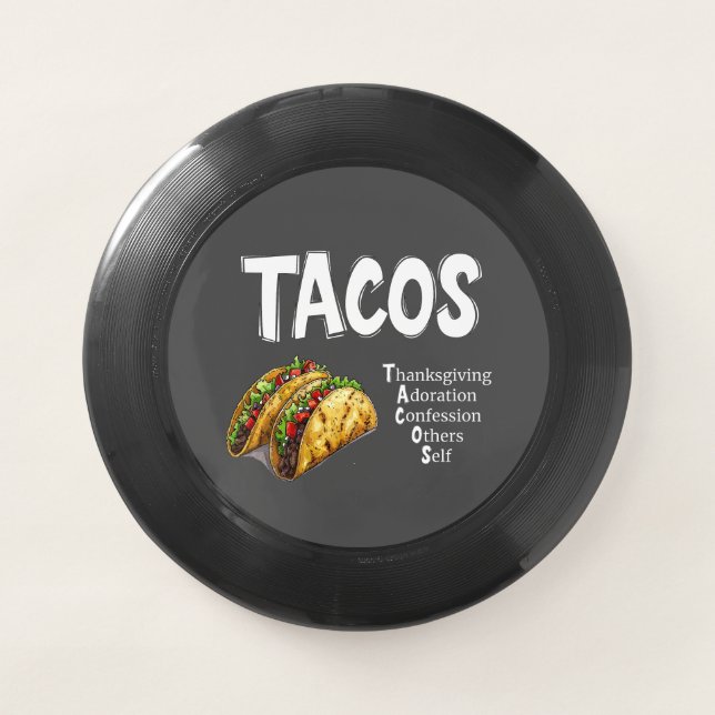 TACOS Prayer Frisbee (Front)