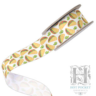 Tacos Satin Ribbon