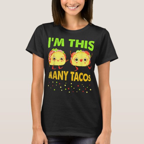 Tacos Second Birthday Twosday Cinco De Mayo  T_Shirt