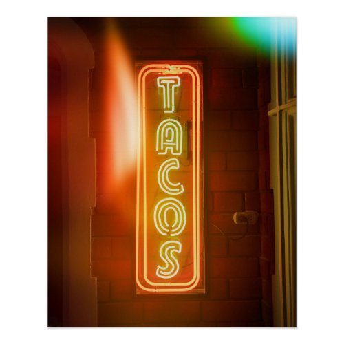 Tacos Sign Typographic Image Taco Art Word Text Ar