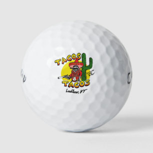 Tacos Tacos Golf Ball Set