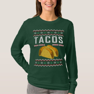 Tacos Ugly Christmas Sweater
