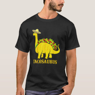 Tacosaurus Cinco De Mayo S Funny Taco Dinosaur T-Shirt