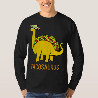 Tacosaurus Cinco de Mayo Taco Dinosaur 5 T-Shirt