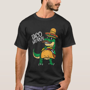 Tacosaurus Taco Dino Trex Cinco De Mayo Kids Toddl T-Shirt