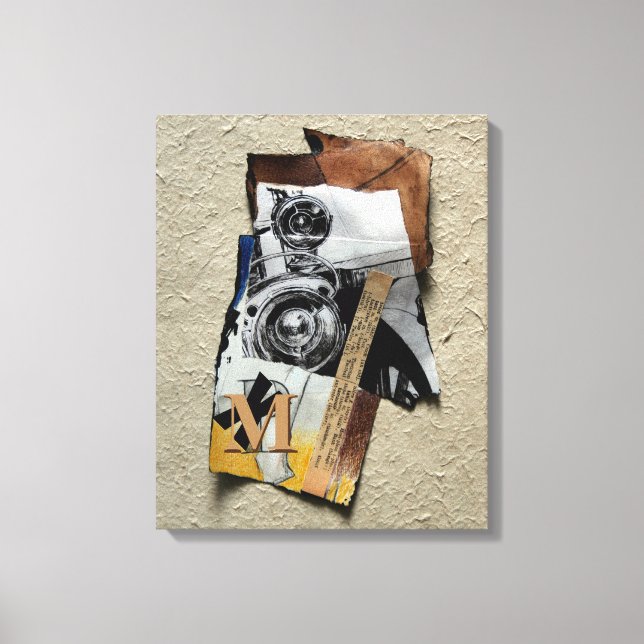 Tacot Banger with Customizable Monogram Canvas (Front)