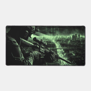 Tactical Black Ops Design Desk Mat