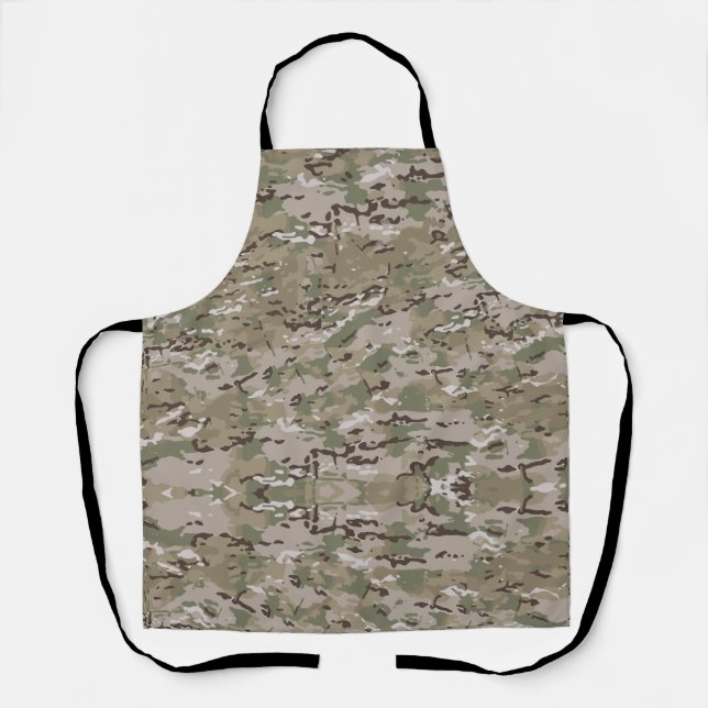 Tactical Camo Pattern Apron (Front)