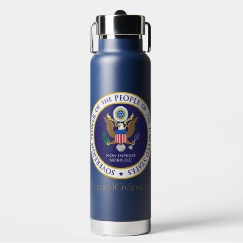 Tactical Civics insulated beverage bottle