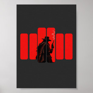Tactical Cowboy Gunslinger Wild West Western Poster