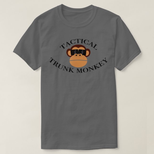 Tactical Trunk Monkey   1  T-Shirt (Design Front)