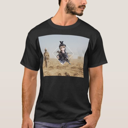 Tactical Waifu T_Shirt