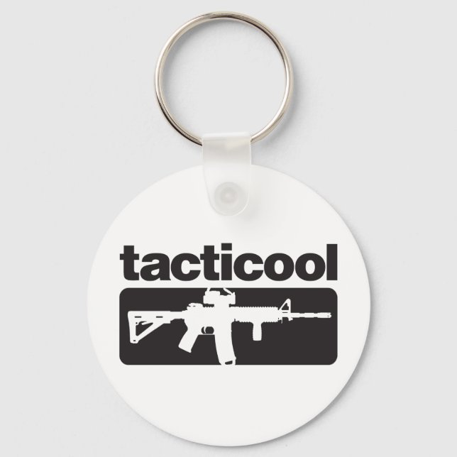 Tacticool - Black Keychain (Front)