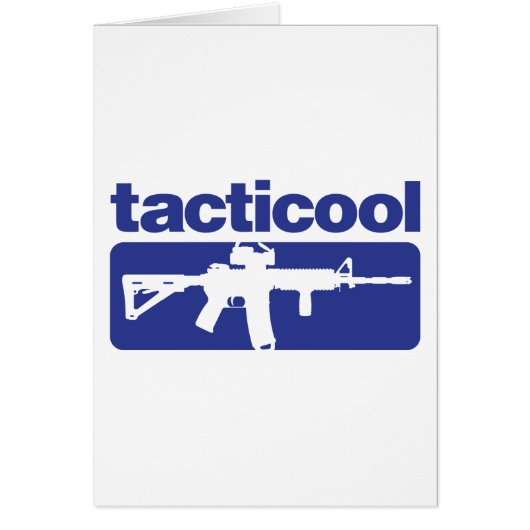 Tacticool - Blue Cards (Front)