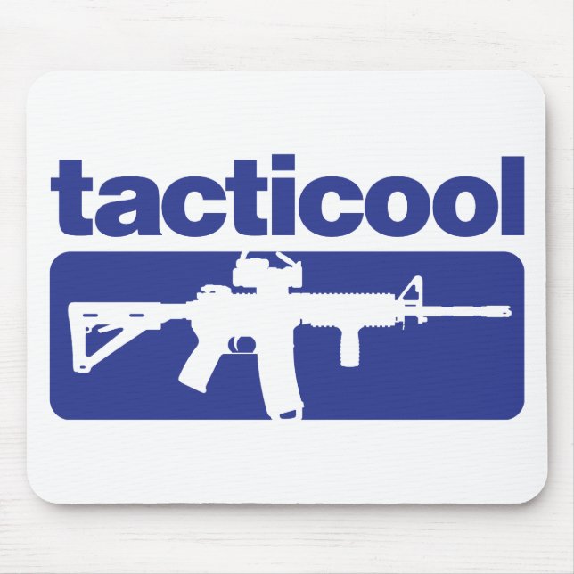 Tacticool - Blue Mouse Pad (Front)