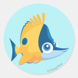 Tad Classic Round Sticker