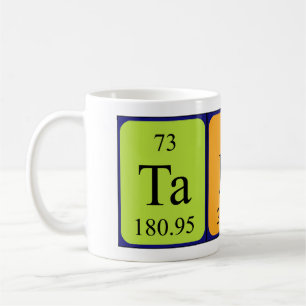 Tadhg periodic table name mug