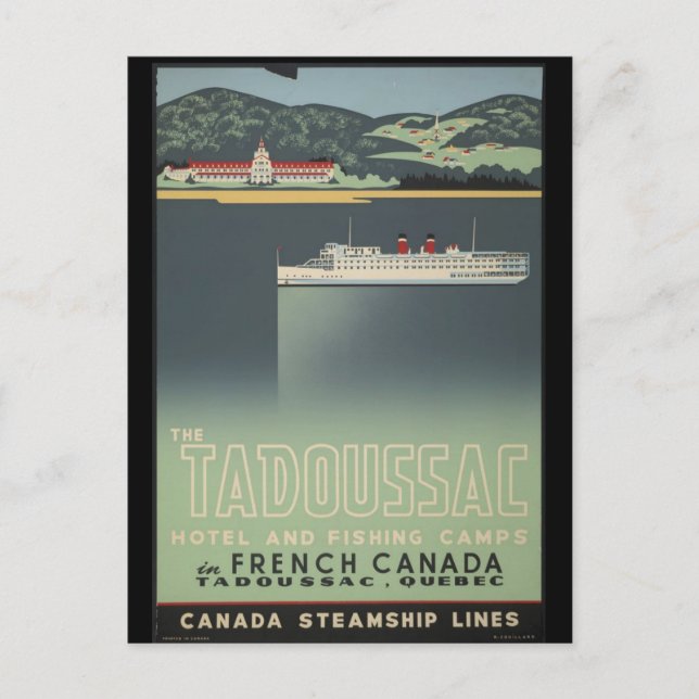 Tadoussac Postcard (Front)