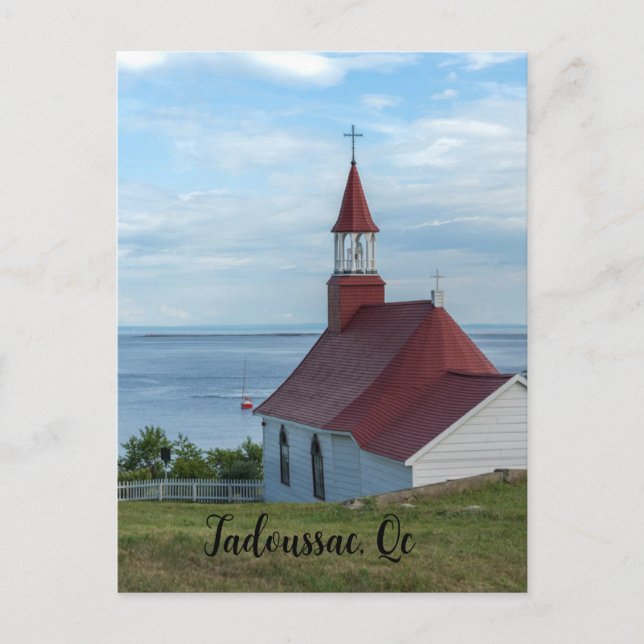 Tadoussac Postcard, Qc Postcard (Front)