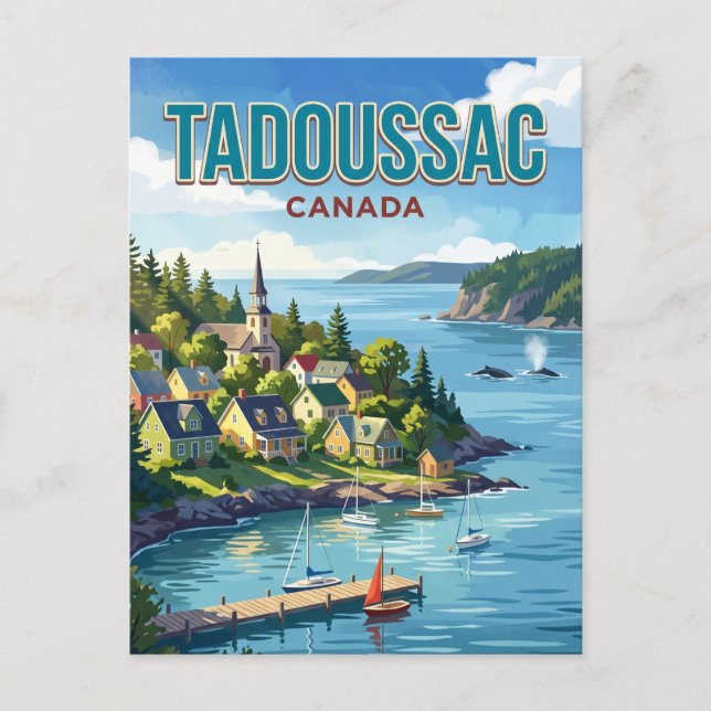 Tadoussac, Quebec, Canada Canada Postcard (Front)