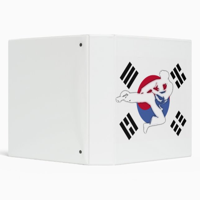 Tae Kwon Do 3 Ring Binder (Background)