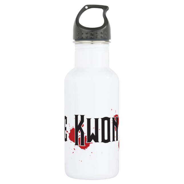 Tae Kwon Do Battle Water Bottle (Front)