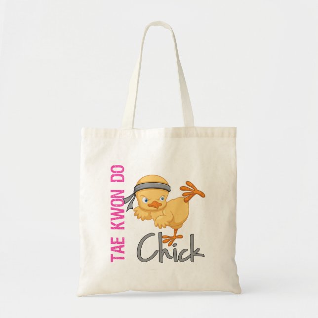 Tae Kwon Do Chick Tote Bag (Front)
