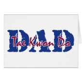 Tae Kwon Do Dad (Front Horizontal)