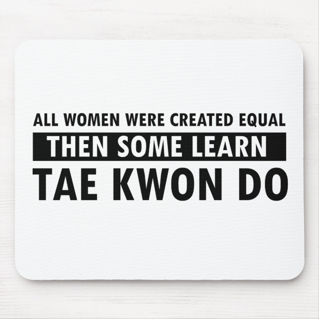 Tae Kwon Do gift items Mouse Pad (Front)