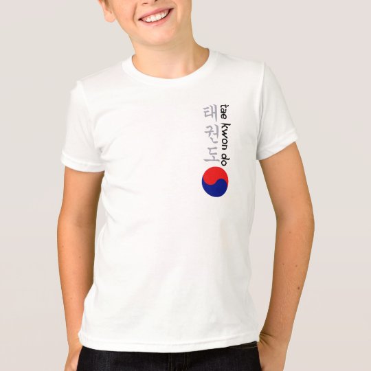 Tae Kwon Do Korean Calligraphy & Symbol T-Shirt