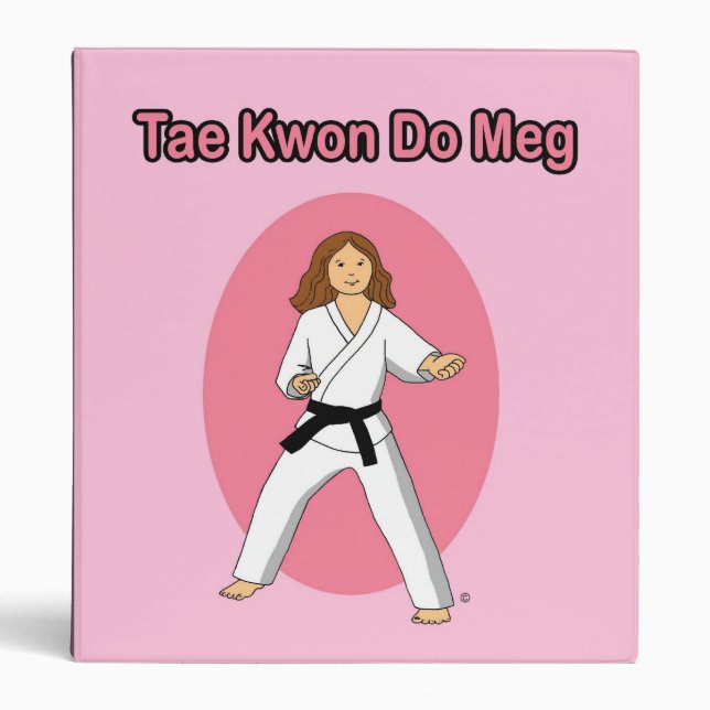Tae Kwon Do Meg Binder (Front)