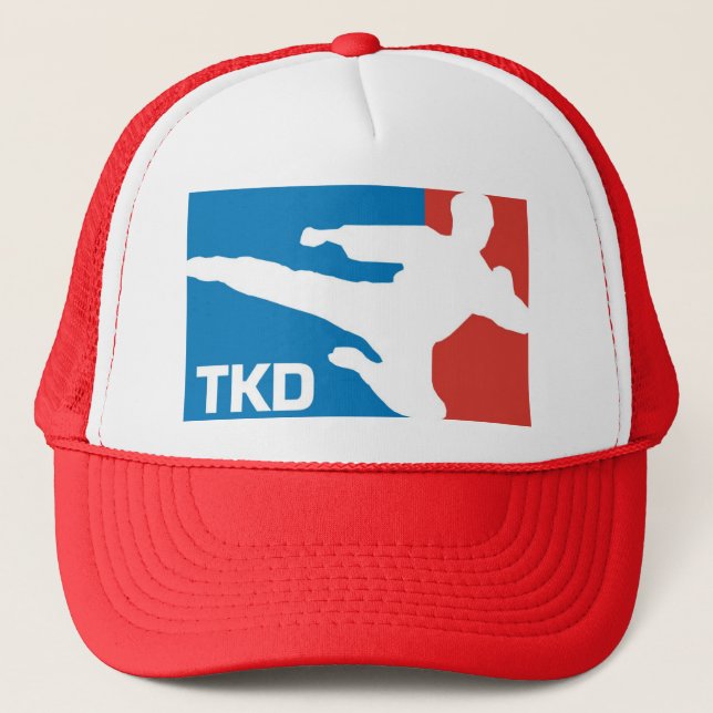 Tae Kwon-Do Red Trucker Hat (Front)