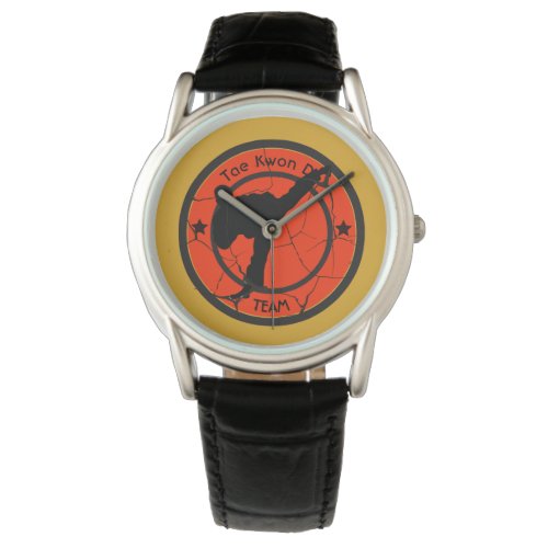 Tae Kwon Do	Silhouette of Tae Kwon Do fighter Watch