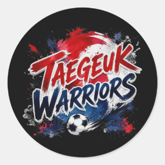 Taegeuk Warriors - South Korea national team Classic Round Sticker