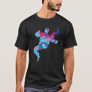 Taekwando Marital arts Colorful Graphic   T-Shirt