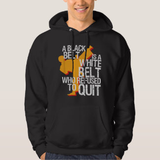 Taekwondo and Karate Black Belt Martial Art Studen Hoodie