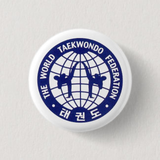Taekwondo Badge Button