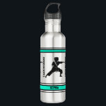 Taekwondo Birthday Gift, Taekwondo Girl Player Stainless Steel Water Bottle<br><div class="desc">Taekwondo Birthday Gift,  Taekwondo Girl Player stainless steel water bottle,  stainless steel,  tae kwon,  taekwondo belt,  and karate.</div>