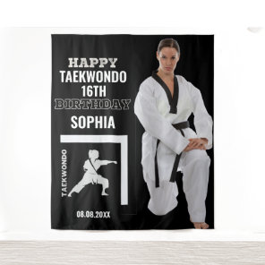 Taekwondo Birthday, Girl Player Backdrops