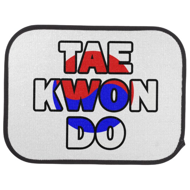 Taekwondo Car Floor Mat (Rear)