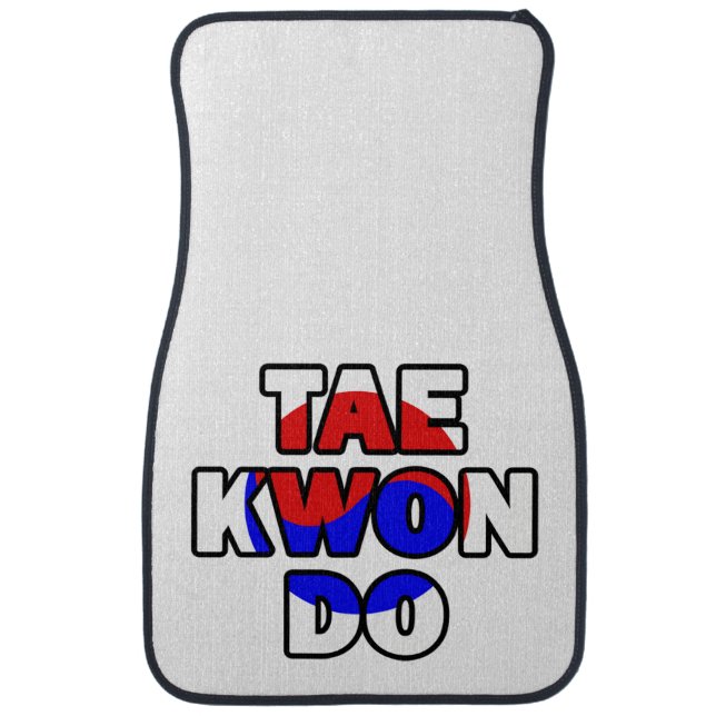 Taekwondo Car Floor Mat (Front)