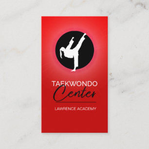 Taekwondo Center Business Card