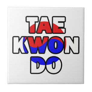 Taekwondo Ceramic Tile