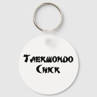 Taekwondo Chick Keychain