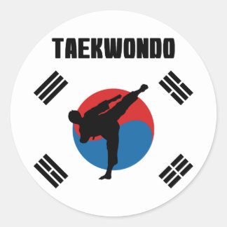 taekwondo stick figure