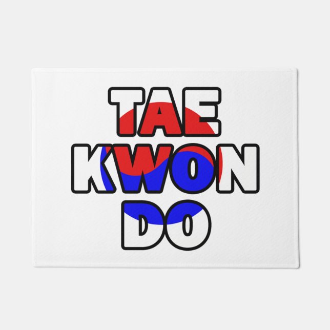 Taekwondo Doormat (Front)