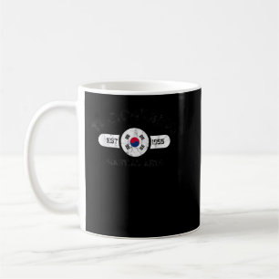 Taekwondo Established 1955 Tae Kwon Do Martial Art Coffee Mug