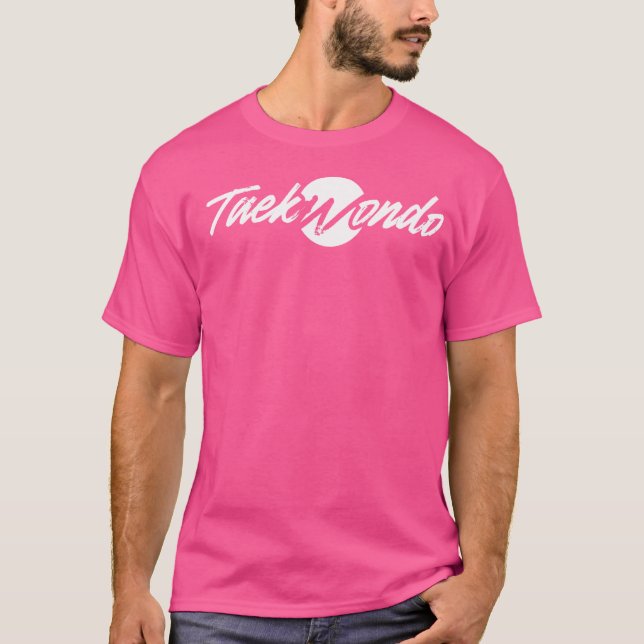 Taekwondo Fighter Tae Kwon Do Training Martial Art T-Shirt (Front)