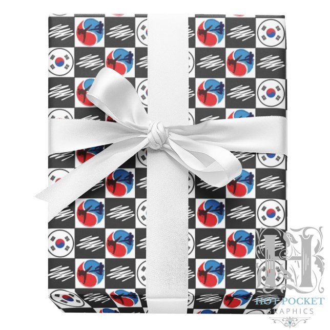Taekwondo Gift Wrapping Paper (Creator Uploaded)